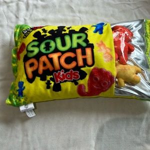 Sour Patch Kids iscream 2020 The Mines Press Zipper pillow w/ 5 sour patch kids